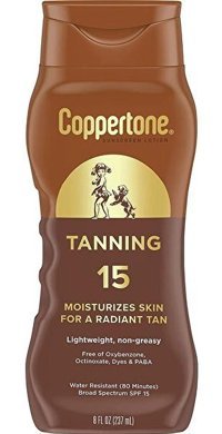 Coppertone 15 Faktör Vücut İçin Bronzlaştırıcı Losyon 237 ml