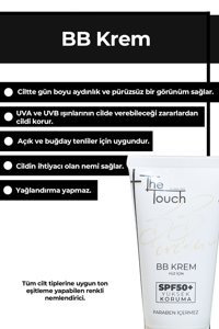 The Touch By Seda Altın Tüm Ciltler İçin BB Krem Açık Ton