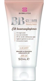 Biobellinda Beauty Balm Light Tüm Ciltler İçin BB Krem Açık Ton