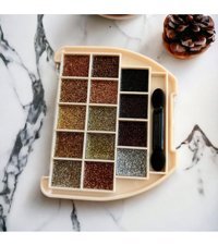 Zeyna Beauty No:02 Toz Glitter Far Paleti