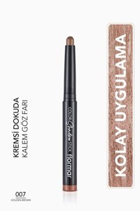 Flormar 007 Krem Mat Kalem Far Golden Brown