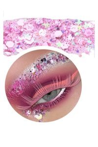 Bbeauty Krem Glitter Tekli Far Pembe