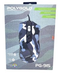 Polygold PG-915 Kablolu Mavi Optik Gaming Mouse