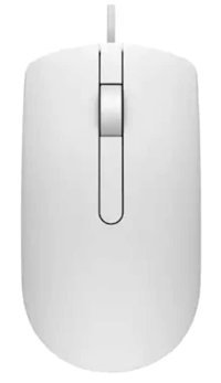 Dell MS116 Kablolu Beyaz Optik Mouse