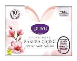 Duru Hydro Pure Organik Sakura Çiçeği Sabun 2x135 gr