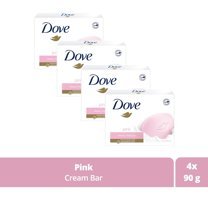 Dove Pink Beauty Cream Bar Sabun 4x90 gr