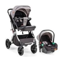 Baby2go Lotus 2440 Katlanabilir Travel Sistem Bebek Arabası Gri