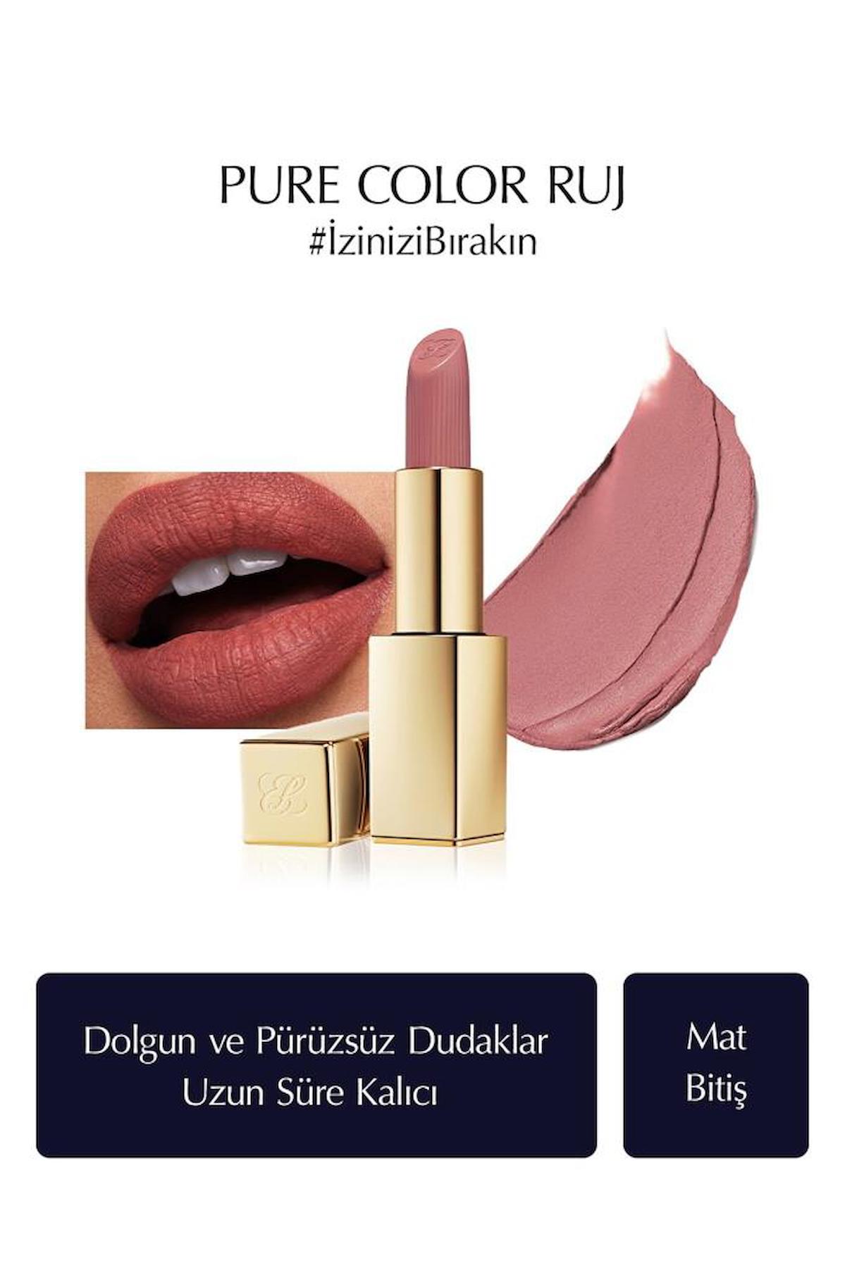 Estee Lauder 836 Kalıcı Dudak Dolgunlaştırıcı Mat Krem Lipstick Ruj