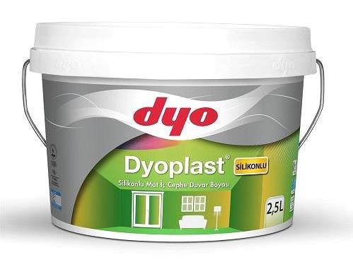 Dyo Dyoplast Silikonlu Mat İç Cephe Boyası 2.5 lt Prenses Pembe