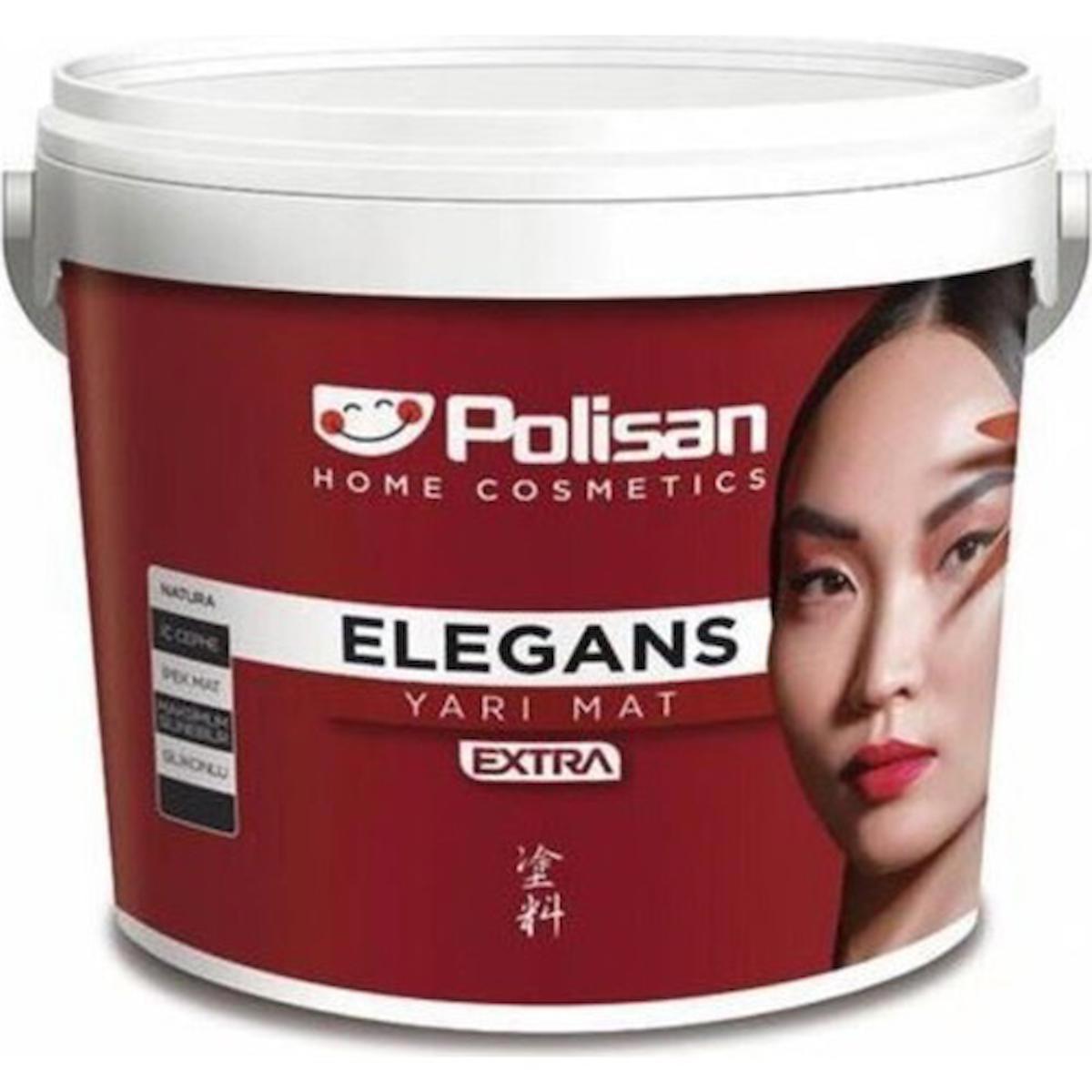 Polisan Elegans Extra Su Bazlı Yarı Mat İç Cephe Boyası 15 lt Beyaz