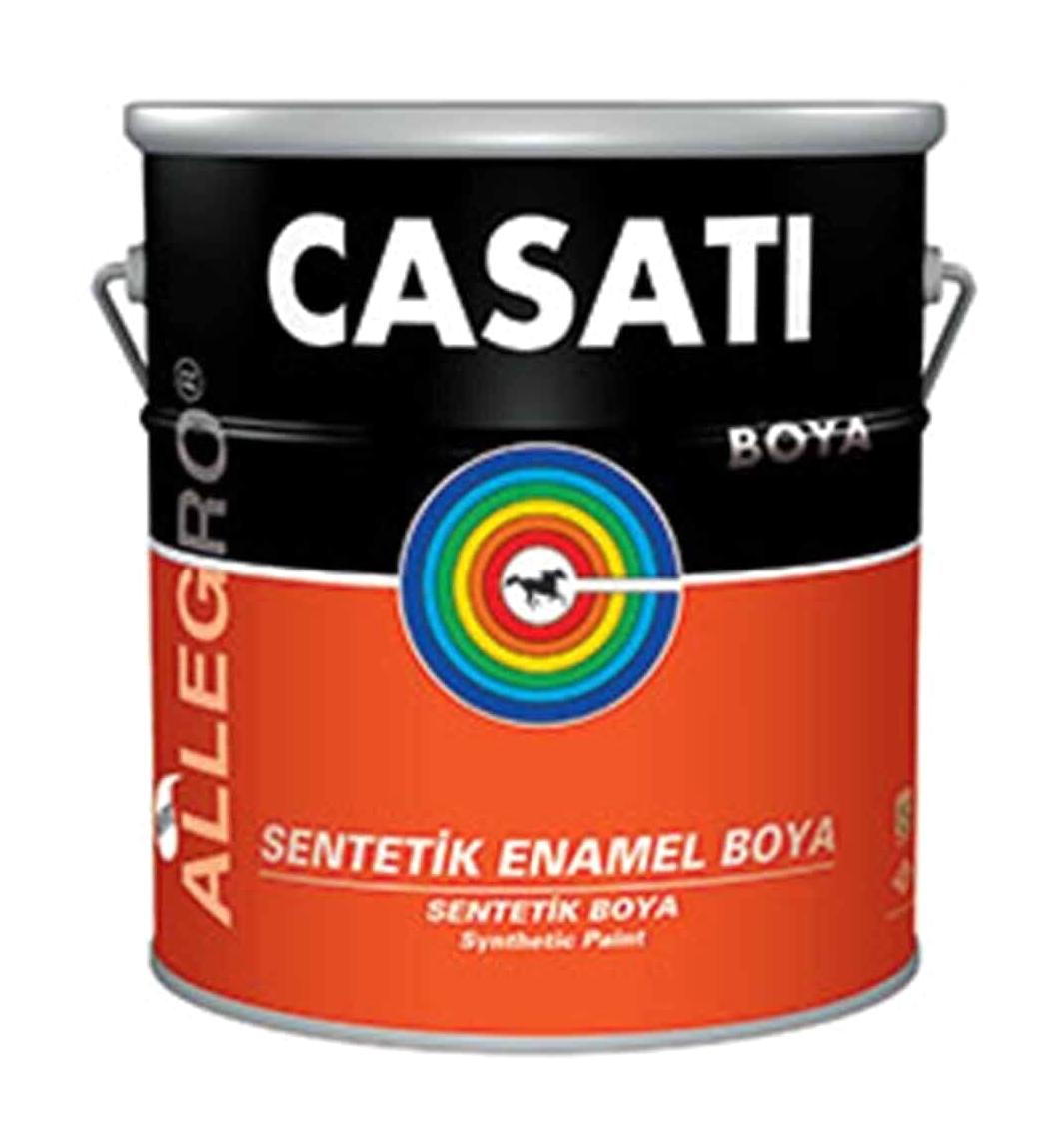 Casati Allegro Yağlı Parlak İç Cephe Boyası 0.85 kg Krom Sarı