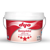 Dyo Beşyıldız Silikonlu Mat İç Cephe Boyası 3.5 kg Kartepe