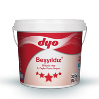 Dyo Beşyıldız Silikonlu Mat İç Cephe Boyası 20 kg Alaçatı