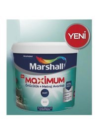 Marshall Maximum Silikonlu Soft Mat İç Cephe Boyası 7.5 lt Beyaz