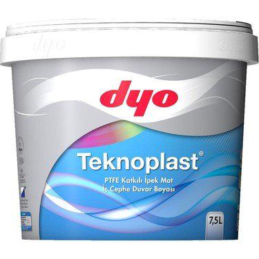 Dyo Teknoplast Su Bazlı Mat İç Cephe Boyası 7.5 lt