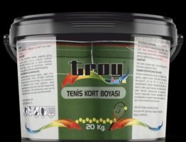 Ars Troy Tenis Kort Su Bazlı Dış Cephe Boyası 20 kg Beyaz