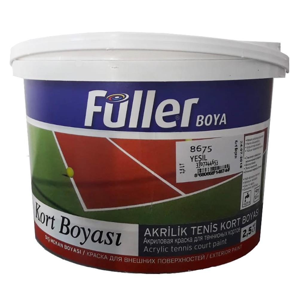 Füller Tenis Kort Su Bazlı Dış Cephe Boyası 2.5 lt Beyaz