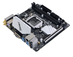 Biostar Z490T-Silver Z490 LGA 1200P Soket DDR4 4400 Mhz PCIe 4.0 Overclock Mini ITX Masaüstü Bilgisayar Intel Uyumlu Anakart