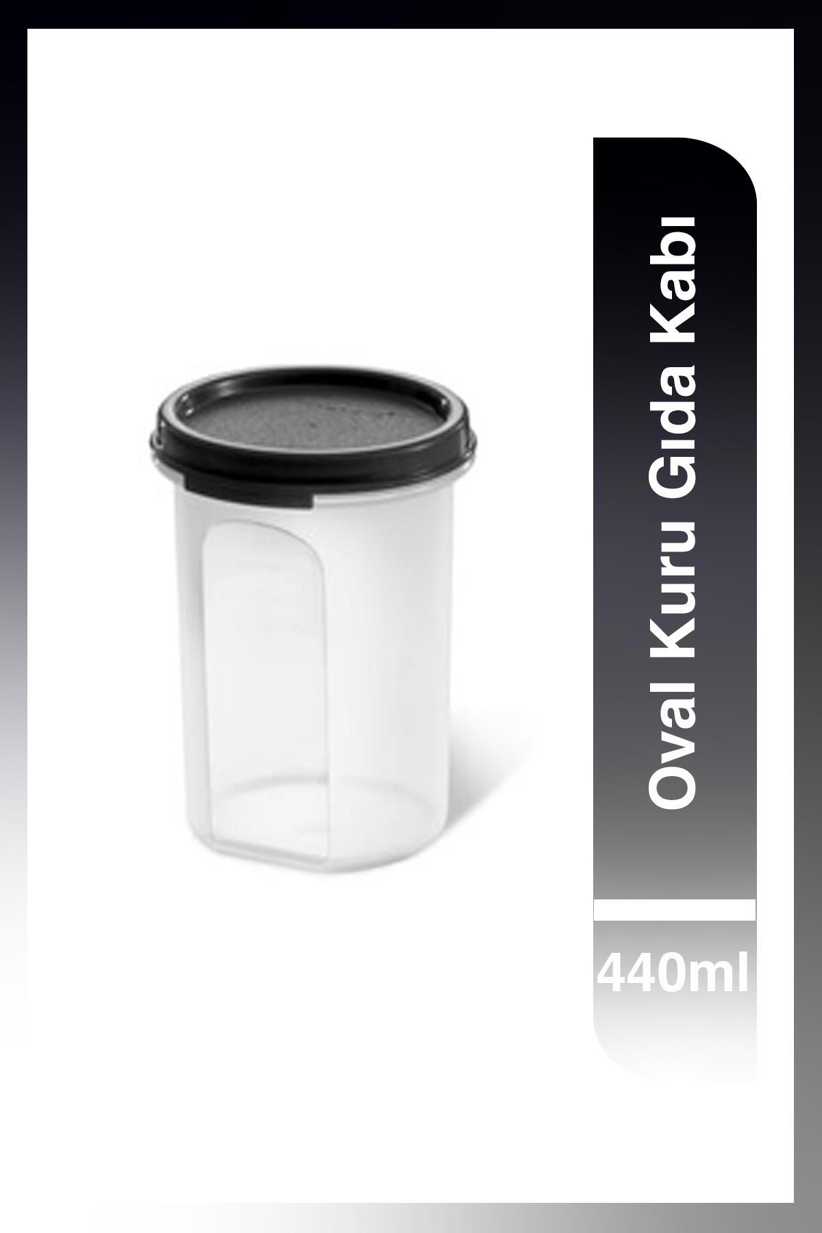 Tupperware 2 Parça Oval Plastik Saklama Kabı 440 ml