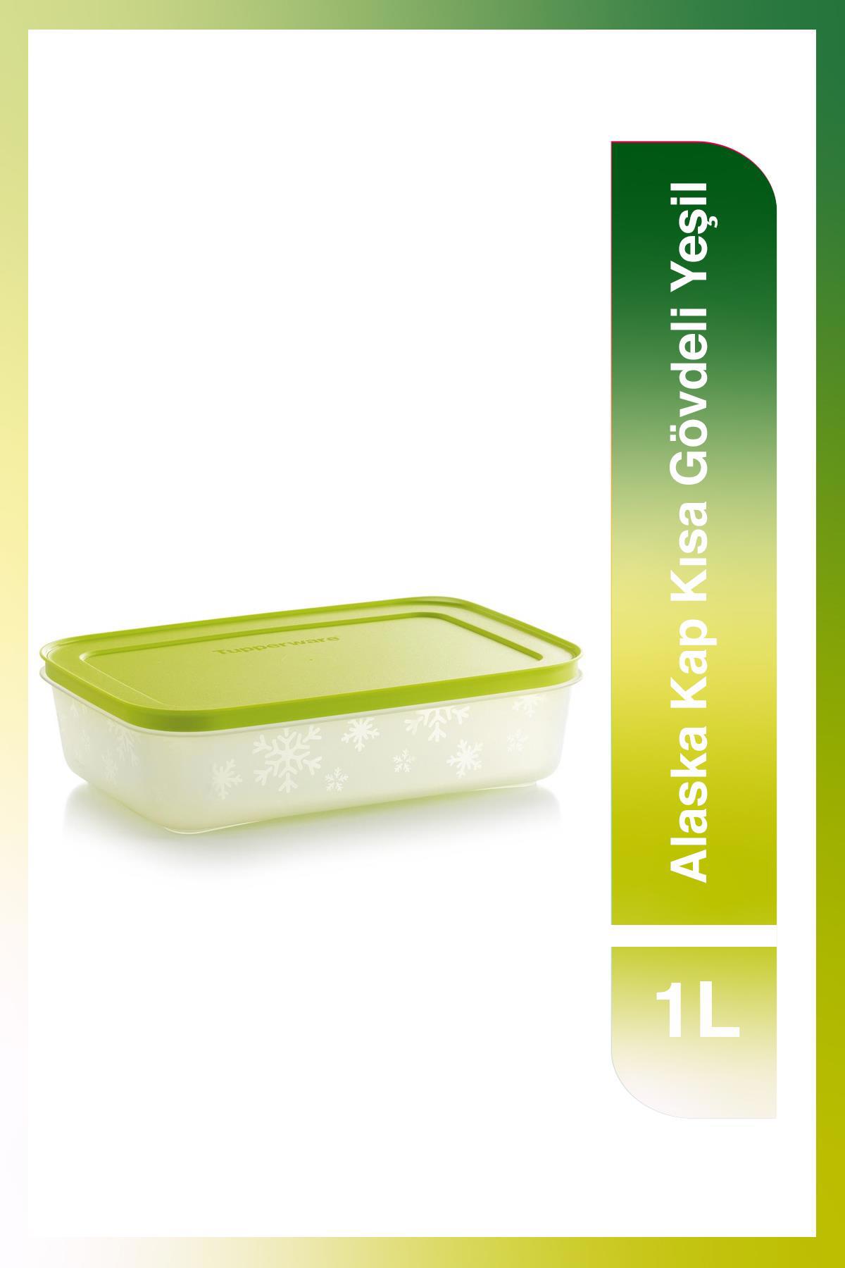 Tupperware 2 Parça Dikdörtgen Plastik Saklama Kabı 1 lt