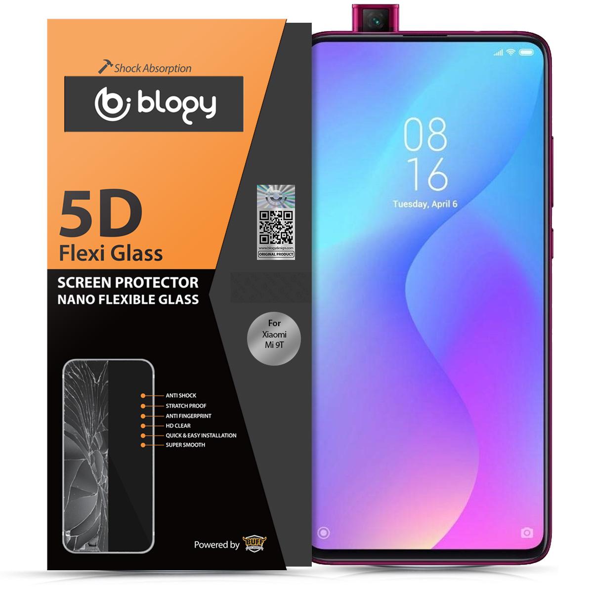 Blogy Xiaomi Mi 9T Silikon Parlak Ekran Koruyucu