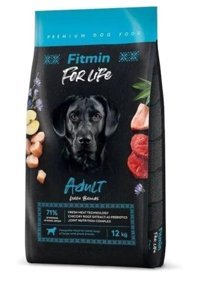 Fitmin For Life Büyük Irk Kümes Hayvanlı Yetişkin Kuru Köpek Maması 12 kg