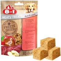 8in1 Meaty Treats Elmalı-Ördekli Köpek Ödül Maması 50 gr