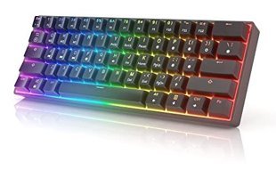 HK Gaming GK61 Q RGB Kablolu Siyah Mekanik Klavye