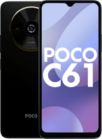 Poco C61 128 GB Hafıza 6 GB Ram 6.71 inç 8 MP Çift Hatlı IPS LCD Ekran Android Akıllı Cep Telefonu Siyah