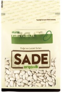 Sade Organik Kuru Fasulye 500 gr