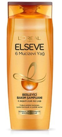 L'Oréal Paris Elseve 6 Mucizevi Yağ Besleyici Şampuan 670 ml