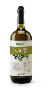 Kuda Organik Gıda Cam Sızma Zeytinyağı 1 lt