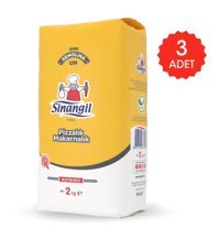 Sinangil Sarı Semolina Pizzalık ve Makarnalık Un 3x2 kg