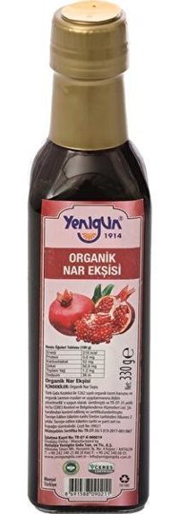 Yenigün Organik Nar Ekşisi 330 gr