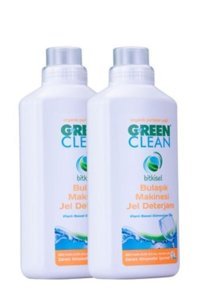 Green Clean Bitkisel Jel Bulaşık Makinesi Deterjanı 2x1000 ml