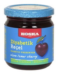 Koska Diyabetik Vişne Reçeli 240 gr