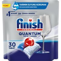 Finish Quantum Hepsi 1 Arada Tablet Bulaşık Makinesi Deterjanı 30 Adet