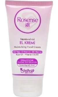 Rosense Gül Yağlı Nemlendiricili Tüm Ciltler İçin El Kremi 75 ml