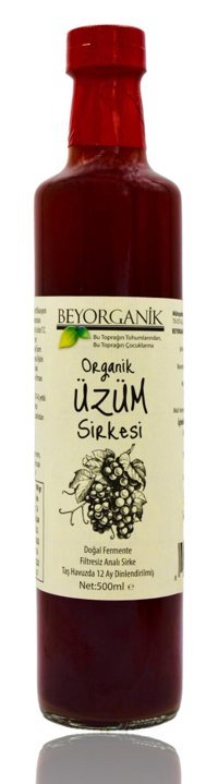 Beyorganik Üzüm Sirkesi 500 ml