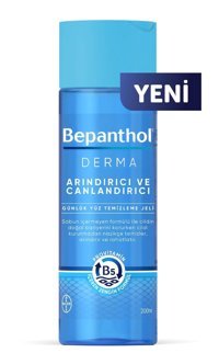 Bepanthol Derma Arındırıcı & Canlandırıcı Kuru ve Hassas Ciltler İçin Yüz Temizleme Jeli 200 ml