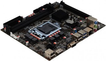 Afox H310C H310 LGA 1151 Soket DDR3 1600 Mhz Micro ATX Masaüstü Bilgisayar Intel Uyumlu Anakart