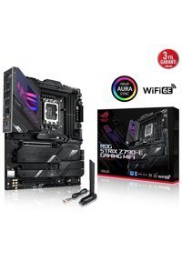 Asus Rog Strix Z790-E Gaming Z790 LGA 1700 Soket 7800 Mhz PCIe 4.0 Wi-Fi ATX Masaüstü Bilgisayar Intel Uyumlu Anakart