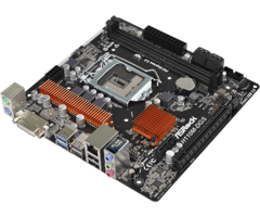 Asrock H110M-DGS R3 H110 LGA 1151 Soket DDR4 2133 Mhz Micro ATX Masaüstü Bilgisayar Intel Uyumlu Anakart