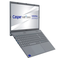 Casper Nirvana C600.1135 EF00R G F Paylaşımlı Ekran Kartlı Intel Core i5 1135G7 64 GB Ram DDR4 1 TB SSD 15.6 inç FHD Windows 11 Pro Laptop