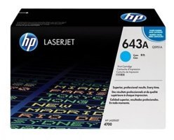 HP 643A-Q5951A Orijinal Mavi Toner