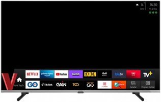 Vestel 65U9730 65 inç 4K Ultra HD 164 Ekran Çerçevesiz Flat Uydu Alıcılı Smart Led QUI Televizyon