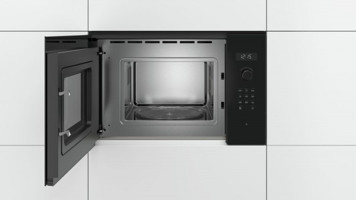 Bosch BFL524MB0 Siyah 20 lt Mekanik Ankastre Mikrodalga Fırın