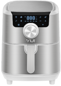 Yui Maxifry M20 Airfryer 4.5 lt Tek Hazneli Led Ekranlı Yağsız Sıcak Hava Fritözü Beyaz