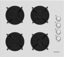 Termikel TH P6148 W Beyaz Cam 4 Gözlü Doğalgazlı Set Üstü Ocak