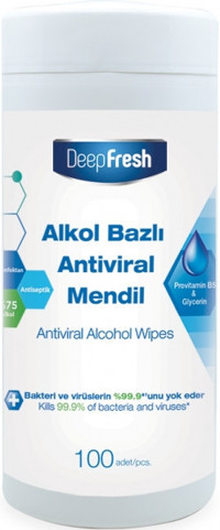 Deep Fresh Antibakteriyel 10 Yaprak0 Yaprak Islak Mendil